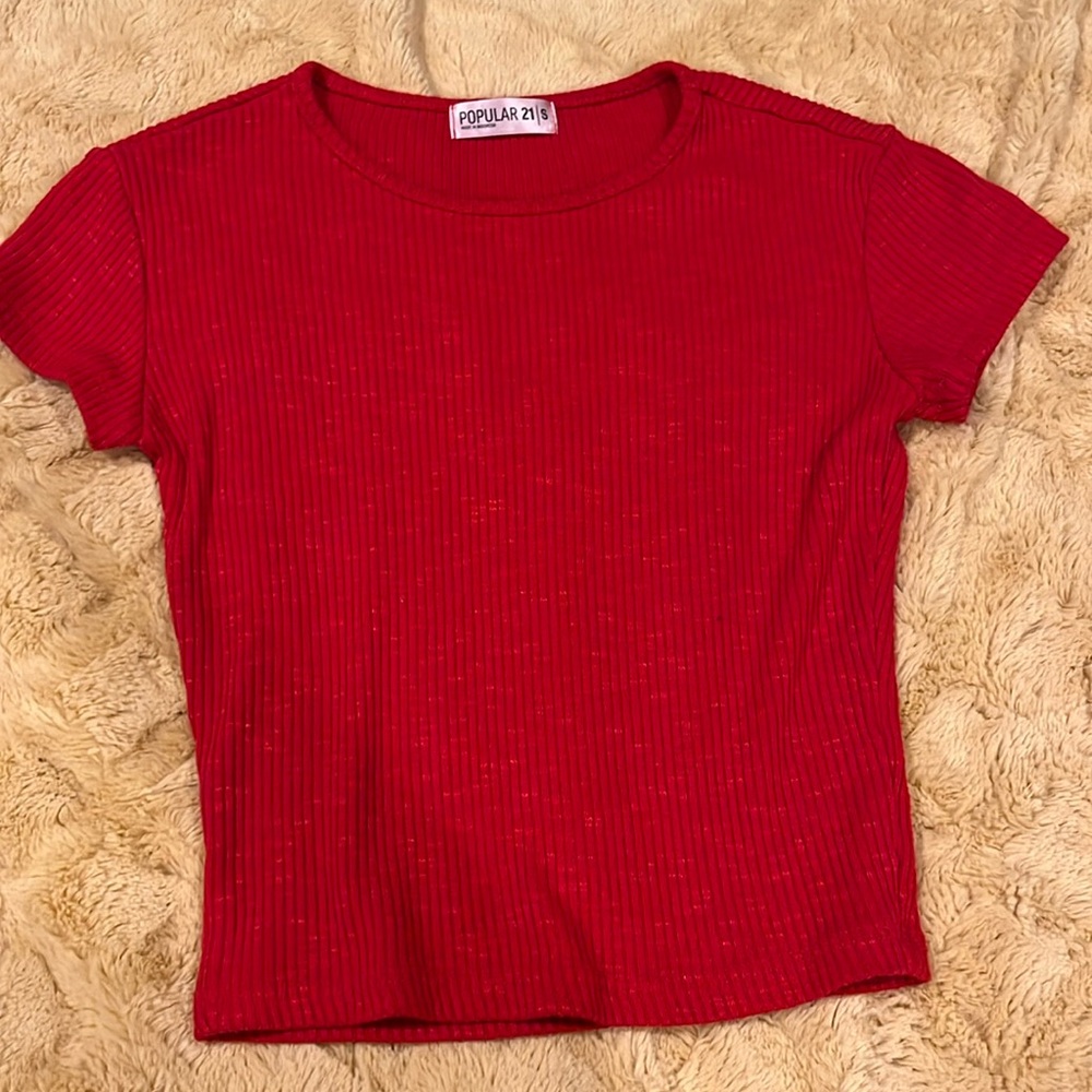 Cropped tee